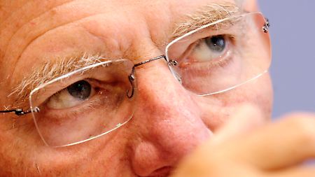 Schäuble: "Es war immer klar, der Kurs wird gehalten."