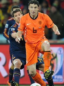Chef auf dem Platz: Mark van Bommel.