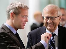 Röttgen und Brüderle - meistens nicht einer Meinung.