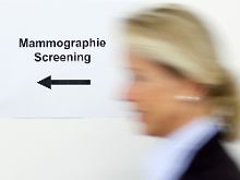 Bei Frauen können Mammografien zu einer Diagnose führen. 
