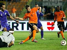 Neu-Schalker Klaas-Jan Huntelaar erwies sich gegen San Marino als echter Knipser.