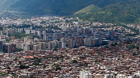 Blick auf Caracas: Die vorgebauten Slums sind geprägt von Armut - und Verbrechen.