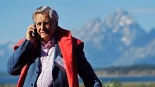 Mit Jeans und Pulli in Jackson Hole: Jean-Claude Trichet kümmert sich um Europa.
