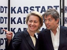 So wie sie waren: Ursula von der Leyen und Nicolas Berggruen am großen Karstadt-Tag.