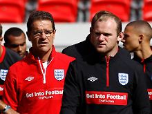 Wayne Rooney bleibt eines der Sorgenkinder von Englands Coach Fabio Capello.
