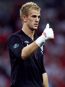 Bei der WM saß Joe Hart als dritter Torwart nur auf der Bank. Nun ist er Englands Hoffnungsträger.
