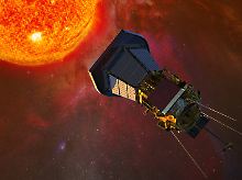 Die "Solar Probe Plus" (undatierte künstlerische Darstellung) besitzt etwa die Größe eines Pkws.