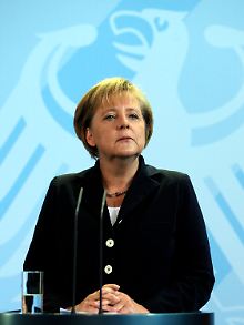 Die "Phase der Unsicherheit" sieht Angela Merkel überwunden.