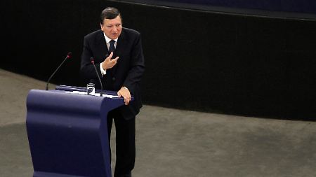 Barroso wirbt um die Unterstützung der EU-Parlamentarier.