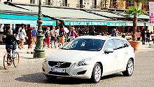 Neuling V60: Mit einem hübschen Kombi mach Volvo auf sich aufmerksam.