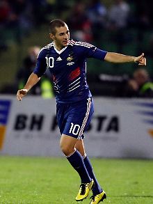 Einer der beiden französischen Torschützen: Karim Benzema. 