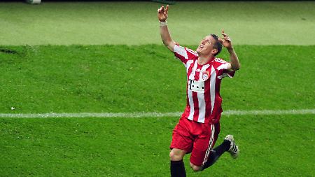 Darauf wollen die Bayern nicht verzichten: Schweinsteiger in Jubelpose.