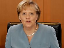 Nichts da: Merkel wünscht keine neue Steuerdiskussion, schon gar nicht von der EU.