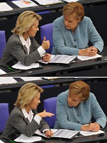 Einzelheiten noch offen: Ob von der Leyen mit Kanzlerin Merkel die Neuregelung schon festgelegt hat?