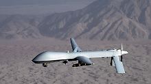 Eine Drohne der US Air Force vom Typ MQ-1 Predator.