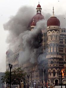 Bei den Anschlägen von November 2008 waren in Mumbai vor allem stark von Ausländern besuchte Luxushotels betroffen.
