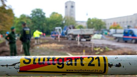Die Bagger arbeiten weiter.