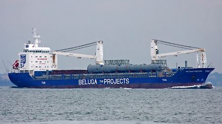 Die "Beluga Fortune".