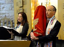 Sabbat-Feier in einer Synagoge in Chicago. Dorthin sollten die Bomben-Pakete gehen.