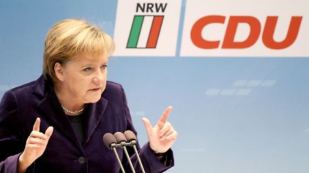 Höchstens ein Denkzettel: Merkel ist als CDU-Chefin noch unbestritten.