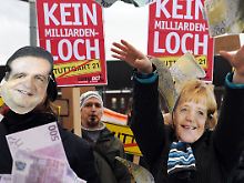 Draußen vor der Tür: Proteste gegen Stuttgart 21.