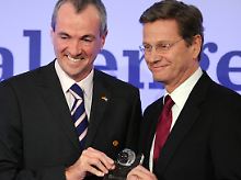 Gesprächsbedarf: US-Botschafter Murphy und Außenminister Westerwelle.