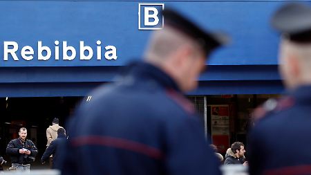 Die Station Rebbibia wurde kurzzeitig gesperrt.