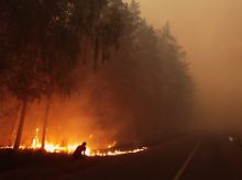 Rekordhitze und Waldbrände forderten in Russland viele Menschenleben.
