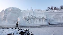 Harbin, die frostige Stadt: Kunstwerke aus Schnee und Eis