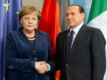 Angela Merkel vertraut auf die italienische Regierung.