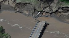Schwere Zerstörungen: Brisbane unter Wasser