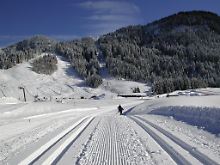 Wintersport auf die entspannte Tour - Balderschwang liegt auf 1044 Meter unweit an der österreichischen Grenze zum Bregenzer Wald in der Bergeinsamkeit.