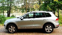 Ein Grünling wird aus dem Touareg mit Hybridtechnik nicht. 