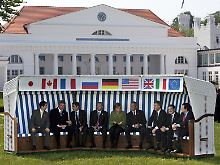 Gruppenfoto der Regierungschefs.