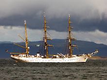 Die "Gorch Fock" wird demnächst die Anker lichten müssen.