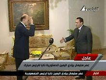 Mubarak macht Geheimdienstchef Suleiman zu seinem Stellvertreter.