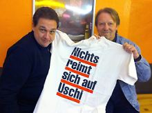 Über den Spruch lachten sie schon vor 20 Jahren: Oliver Kalkofe und Dietmar Wischmeyer.