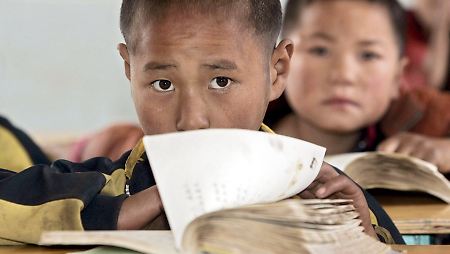 Keine Zeit: Chinesische Kinder müssen lernen, lernen, lernen.