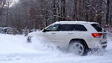 Jeep Grand Cherokee: Durch den Schnee mit dem Indianer