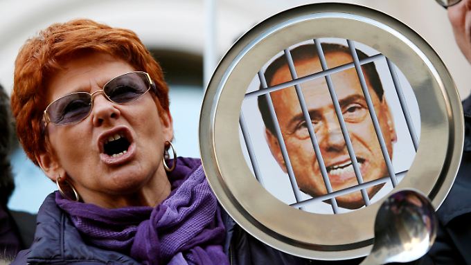 Berlusconi And Mubarak