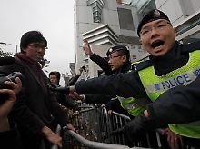 Proteste auch in Hongkong.