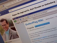 Im Internet sammeln Unterstützer und Kritiker Guttenbergs.