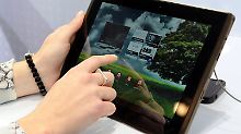 Tablet-Computer sind auch auf der CeBIT die Publikumslieblinge.