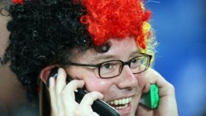 Die deutschen Fans ....