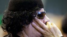 Gaddafi sieht sich von den Ländern der EU verraten.  