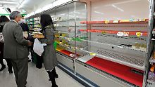 Hamsterkäufe in Japan: Regale in Tokio sind leer