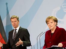 Westerwelle und Merkel hatten sich gegen eine Flugverbotszone ausgesprochen.