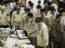 Japan hielt für eine Gedenkminute inne.