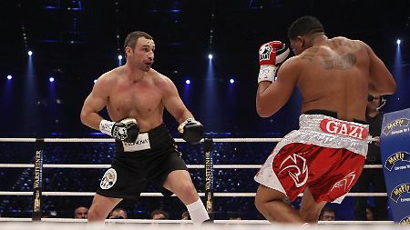 Witali Klitschko benötigte nicht einmal eine Runde, um seinen kubanischen Gegner zu bezwingen.