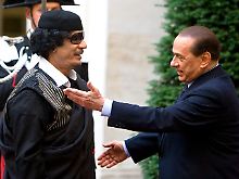 Berlusconi und "Freund Muhammar".